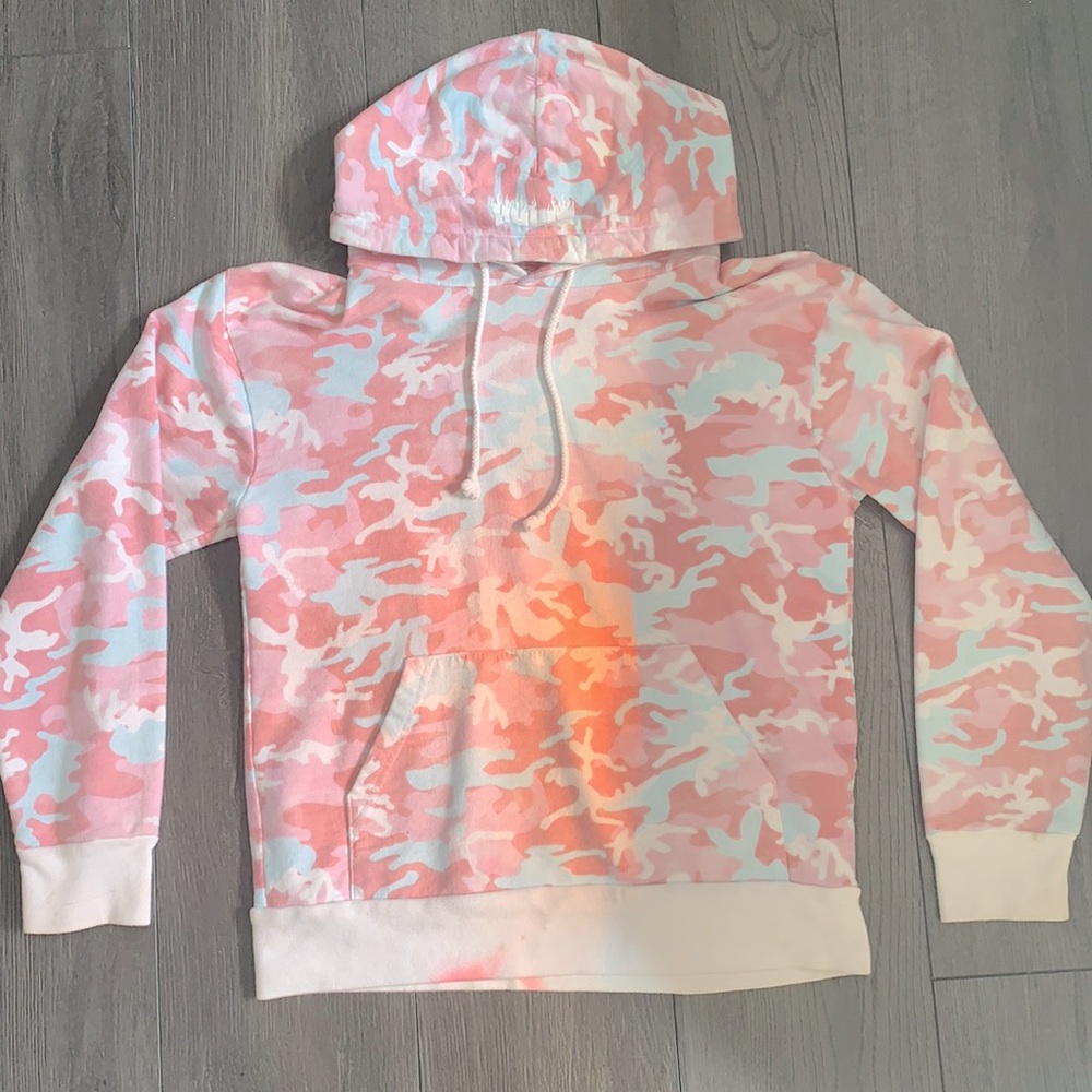 ORIGINAL Kylie Jenner Pink Camouflage Hoodie